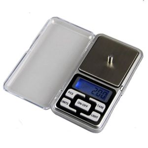 Mini électronique Pocket échelle de bijoux diamant 0.01g Balance Scale Échelle d'affichage LCD avec piles emballage vendu au détail (y compris)