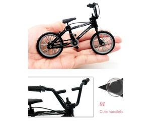 Mini Fidget Toys Bicycle Model Diecast Metal Finger Mountain bike Racing Bend Road Simulation Collection Toy for children