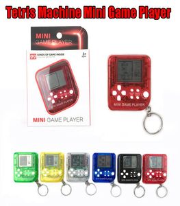 Mini-jeu le joueur Keychain Console de jeu portable Plastique Classic Toy Game Boad Boîte électrique Machine Toy éducation Toy7465429