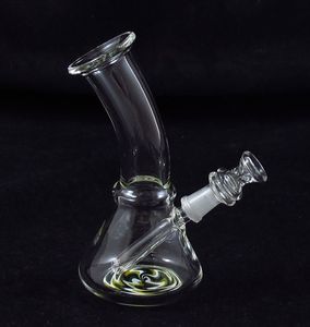 deux fonctions 5 pouces mini barboteur petit verre bong pipe à eau huile dab Rigs portable facile à transporter avec WYK-002 (MINI)