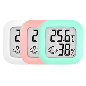 Mini LCD Thermomètre Numérique Hygromètre Chambre Intérieure Électronique Température Humidité Compteur Capteur Jauge Station Météo pour La Maison WH0251