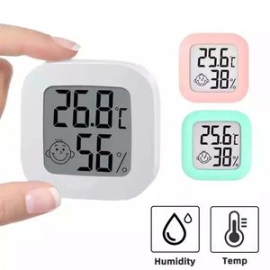 Mini LCD thermomètre numérique hygromètre intérieur chambre électronique température humidité mètre capteur jauge Station météo pour la maison