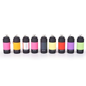 Mini lampe de poche LED porte-clés lampe torche rechargeable Super Mini porte-clés lampe de poche outil d'éclairage pour la maison et les activités de plein air 130 X2