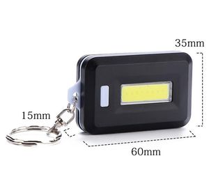 Mini LED lumières porte-clés torche éclairage extérieur porte-clés lampe de poche d'urgence en plein air randonnée camping lampe crochet lanterne