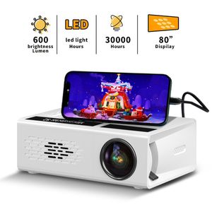 MINI LED Projecteur Portable 1080p Synchronisation haute définition