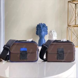 Mini bolso mensajero bolsos de hombro de diseñador Satchels para mujer S lock Moda Cross Body Bolsos de cuero de lujo bolso de señora Correa de hombro desmontable Solapa Geométrica