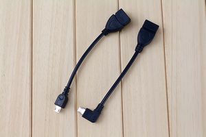 Mini Micro USB OTG HOST Cable adaptador para Samsung HTC Tablet Sony Android Tablet PC MP3 MP4 teléfono inteligente