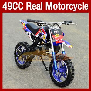 Mini moto 49cc 50cc scooter de motocicleta real Superbike moto bicicletas gasolina ni￱o adulto ATV Veh￭culo todoterreno de dos ruedas Regalos de cumplea￱os para ni￱as de dos ruedas