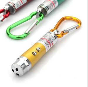 Mini punteros láser led linternas antorcha de luz led 2 en 1 bolígrafo láser puntero láser para senderismo al aire libre envío gratis