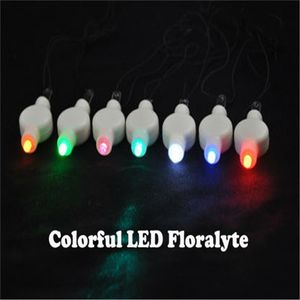 Mini linterna de papel colgante LED decoración luz Floral con línea para decoración de flores de boda 10cs/lote
