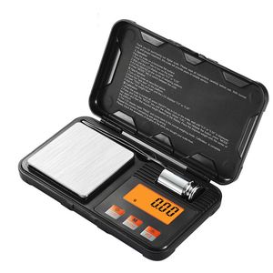 Mini báscula digital electrónica portátil Balanza de pesaje para joyería Balanza de 6 unidades Conversión de bolsillo Gramo Pantalla LCD Báscula 200 g / 0,01 g 50 g / 0,001 g Otros productos electrónicos