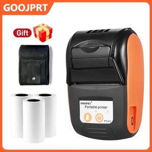 MINI PORTABLE THERMAL RECEPT IMPRIMANCE POS IMPRIMANTE BLUETOTH 58 mm BILL IOS Android PC Facture Business Retail Ink-Free 240416