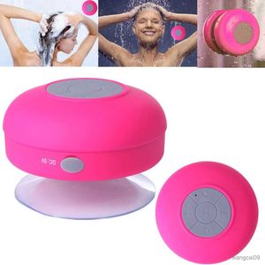 Mini haut-parleurs En gros Mini Portable Bluetooth haut-parleur sans fil étanche douche salle de bain pour téléphone barre de son main voiture haut-parleur R231028