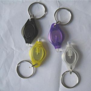 Mini torche porte-clés lumière porte-clés lumière UV ampoules LED Micro lumière porte-clés lampe de poche GFFG2