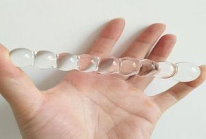 Mini perles anales en verre transparent, petit plug anal en Pyrex, jouets sexuels pour couples, lesbiennes, gays, masseur Gspot, porno adulte, produit sexuel 5882790