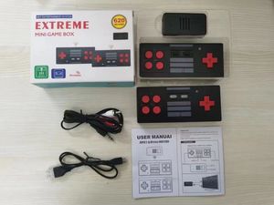 Mini TV AV out peut stocker 620 consoles de jeux vidéo sans fil pour consoles de jeux NES avec boîtes de vente au détail