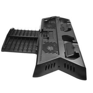 Soporte de carga Vertical con controlador de ventilador de refrigeración estación de carga para Playstation 4 PS4 Pro consola delgada almacenamiento de asientos de disco de juego