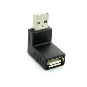 Mini USB 5pin mâle à USB femelle 90 degrés Convertisseur Connecteur Data Sync OTG Adaptateur pour les comprimés MP4 MP4 de voiture MP4