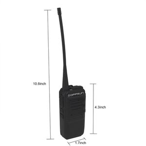 mini walkie talkie radio de alarma sos estación de radio bidireccional recargable walkie-talkie enchufe de la ue