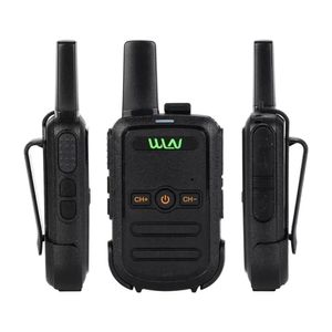 Mini WLN KD-C51 Walkie Talkie 2W 16 CH 400-470MHz UHF Handheld Two Way Radio Juguete Comunicador Walkie-Talkie