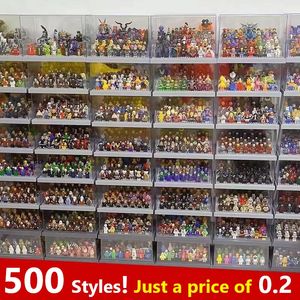 Minifig Building Blocs Figures Filmages Personnages Snakes Warrior Samurai City Figures Toys Boys Girls Swat Teacher Cook Astronaut Army Army Brick Enfants DIY Cadeaux