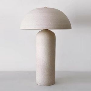 Lampes de salon minimalistes, style nordique rétro en céramique, lampe de table décorative, design créatif, lampe de chevet pour chambre à coucher