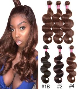 Mink Brésilien Body Wave Hair Virgin Wafts 1B24 Virgin Brazilian Body Wave Hair Bundles Extensions Hair Hair8666855