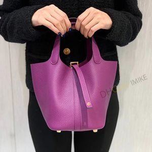 Mirror Casella de repollo Handheld Tamaño de la bolsa para mujeres TC Bolsa de cubo de moda de moda