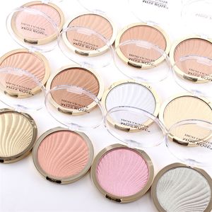 Miss Rose Makeup Highlighter Stereo Bright Nose Shadow Highlight Powder Brighter Face Makeup Bronceadores 12 colores