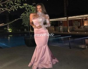 Miss Universo Pageant Vestidos de noche Mermaid Mayor 2020 Cuello alto, un hombro, vestidos de fiesta de celebridades formales, vestidos de fiesta 85555470