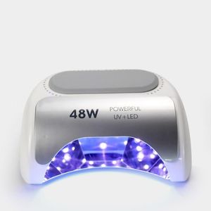 Misscheering 48W sans fil LED/UV lampe à ongles Gel vernis à ongles sèche-lumière sans fil Rechargeable UV vernis manucure lampe