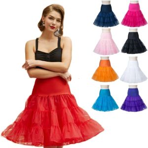 Misshow 50s 60 Petticoat Vintage Rockabilly Swing Swinda Vestido Crinoline Tutu Subskirts for Women