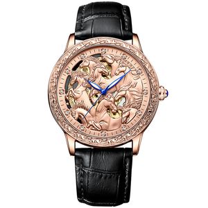 Mission marque montre hommes pleine fonction chronomètre noir blanc cuir horloge luxe Quartz importé mouvement diamant montre cadeau