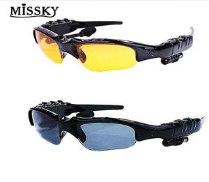 MISSKY femmes hommes Bluetooth lunettes de soleil lunettes sans fil musique lunettes de soleil en plein air stéréo casque mains casque 1010816