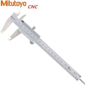 Mitutoyo CNC 530-118 Vernier Calipers Stainless Steel Inside Outside Depth Step Measurements Metric 8" 0mm-200mm Range 210810