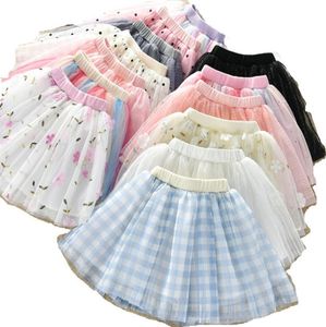 Mélanger 5pcslot bébé filles tutu robe dot paillettes broderie fil net jupe de danse à volants bébés plissés robe de bal jupes enfants Des2866317