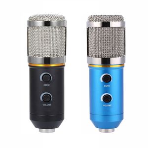 MK - F200FL Filaire Audio Enregistrement Sonore Microphone À Condensateur Clip De Support De Montage De Choc Avec Bouton De Verrouillage USB 3.5mm Aux Jack