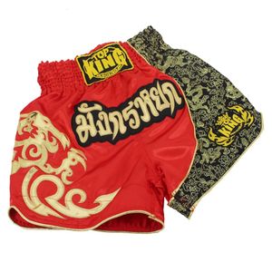 MMA Jujitsu combat grappin hommes pantalons de boxe kickboxing MMA shorts courts tigre Muay Thai shorts de boxe sanda boxe 240104