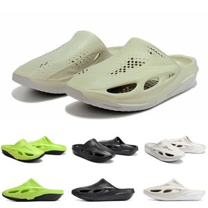 MMW x 005 Hommes Femmes Pantoufles Sandales Diapositives Slip-On Tongs Noir Blanc Os Clair Vert Hommes Été Pantoufle Slide Sandale Chaussures Taille 36-45