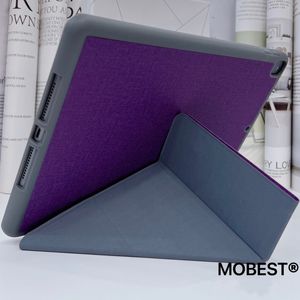 MOBEST – coque intelligente pour iPad Pro 12 9 pouces, triple pli, aimant de protection arrière, clip à boucle, pour iPad Pro 12 9, 4e génération, A2229