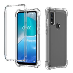 Coque de téléphone mobile pour ATT Maestro Calypso 3 Motivate Max Nokia C100 C200 Clear Buildin Phone Cover