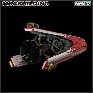 MOC bloques de construcción space Shaz Razorback Modelo modular de bricolaje de bricolaje ensamble juguetes presentes de cumpleaños regalos de regalos de Navidad