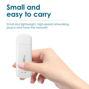 Módems Wiflyer Wifi Portable USB 4G Módem Dongle Dongle Cat4 150Mbps Mobile WiFi 4G LTE Módulo SIM SIM para PC de enrutador portátil