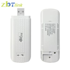 Modems Zbtlink Unlocked Mobile USB 4G LTE Modem Wireless Dongle Wifi Router 150mbps With SIM Card Slot Pocket For Car Yacht Outdoor 230725