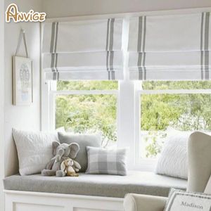 Tela moderna 100% algodón, cortina romana artesanal, cortinas personalizadas, persianas de lino para ventana hechas a mano 240322