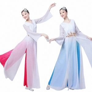 Danse moderne adulte danse classique femme fée élégante nouveau style chinois vêtements de danse nationale E3g8 #