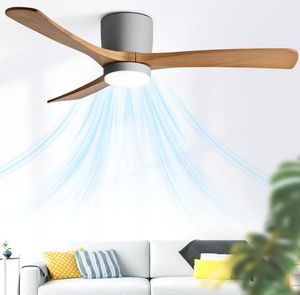 Modern Led Ceiling Fans With Lights Ceiling Light Fan Lamp Remote Control Decorative Bedroom