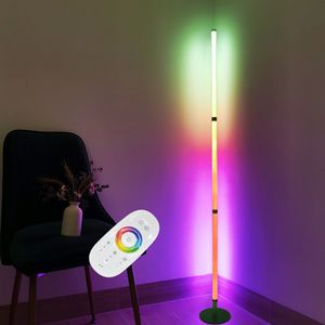 Moderne LED Lampadaire RGB Lumières Coloré Chambre Salle À Manger Atmosphère Éclairage 360 Degrés Club Maison Intérieur Décor Debout lumière