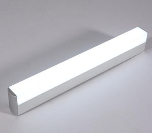 Luz de espejo LED moderna 12W 16W 22W accesorio de lámpara de pared impermeable AC220V 110V iluminación de baño montada en pared acrílica