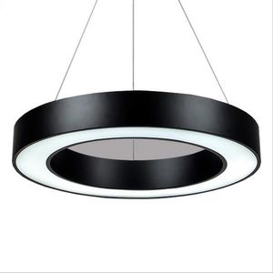 Luminaires suspendus de bureau de lampe pendante menée en aluminium de minimalisme moderne pour le garage de supermarché d'école